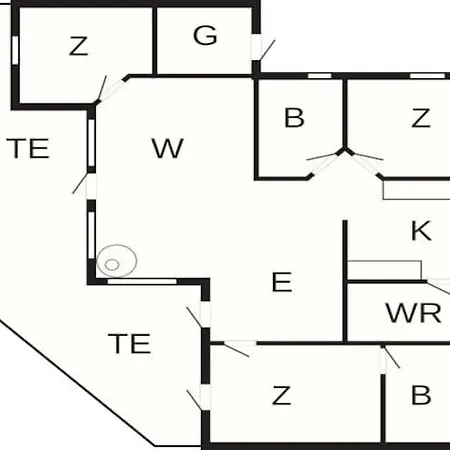 6 Person In Vejby-by Traum Ferienhaus *